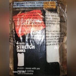 Hanes Boys Stretch Tanks - 4pk